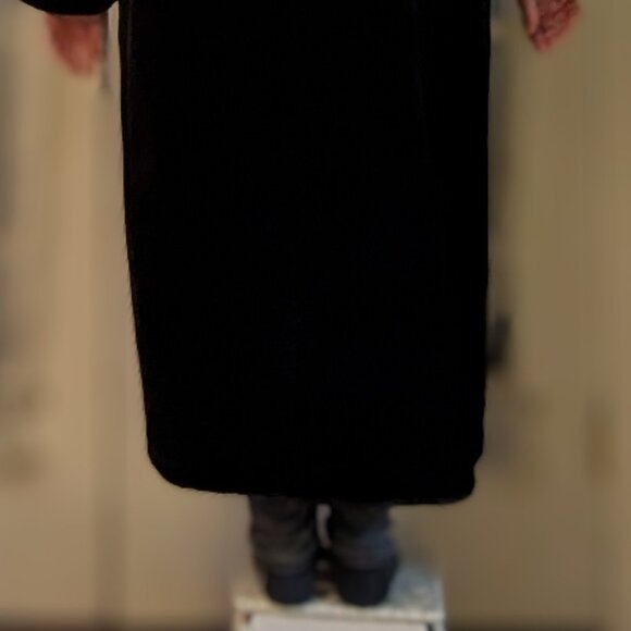 Jones New York Button Faux Fur REVERSIBLE coat Woman's Size L #15101 - Picture 11 of 14